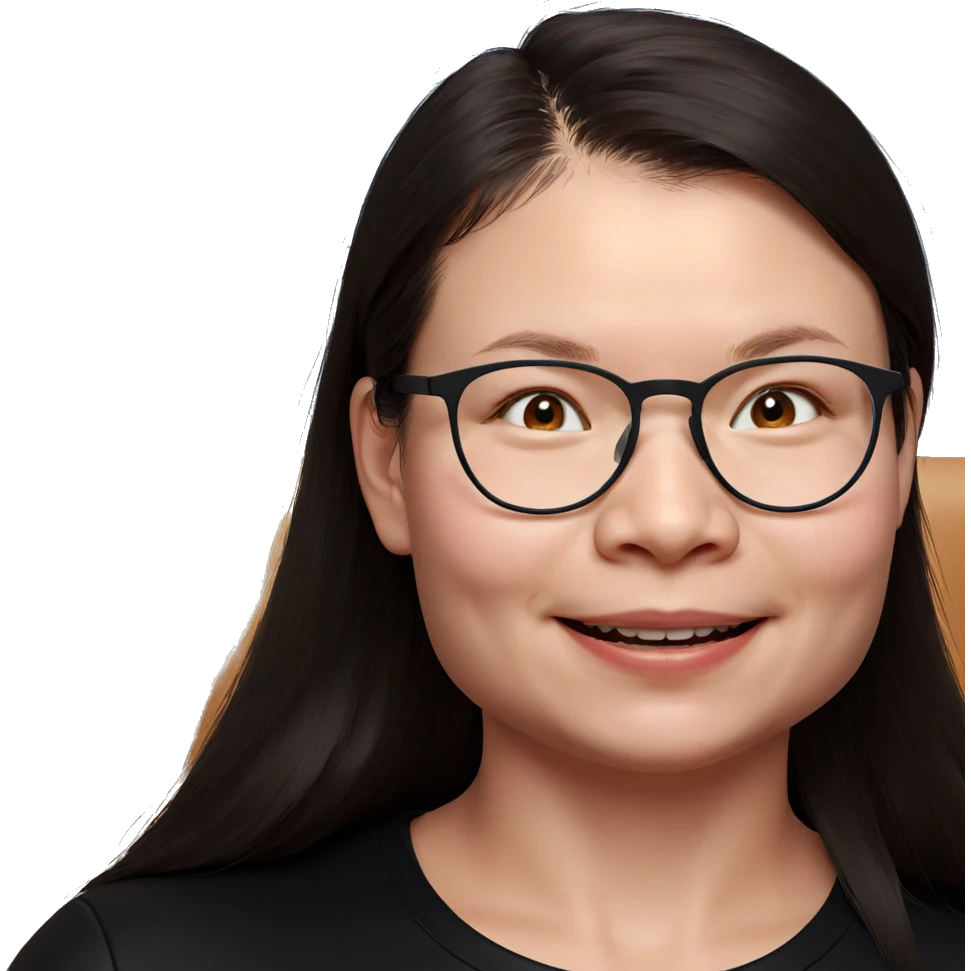 a smiling girl portrait emoji