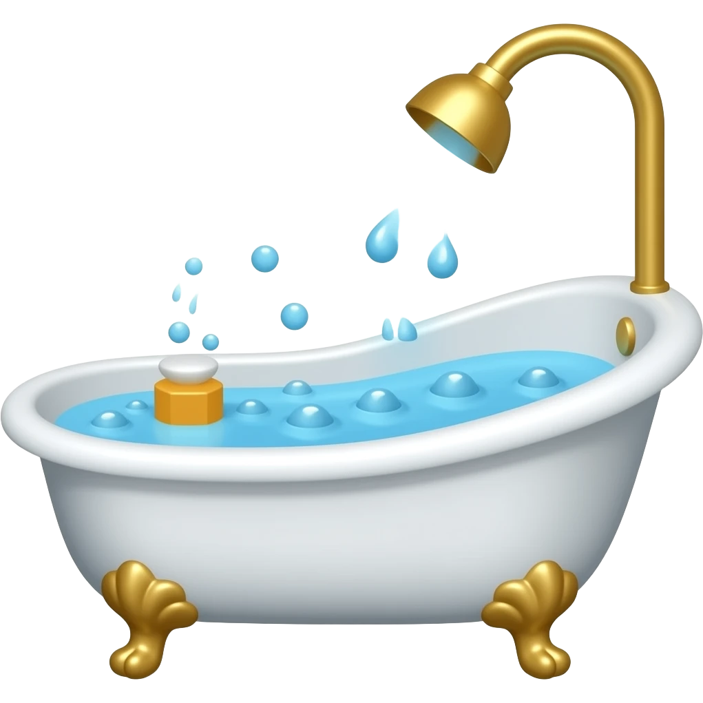 spa bath emoji