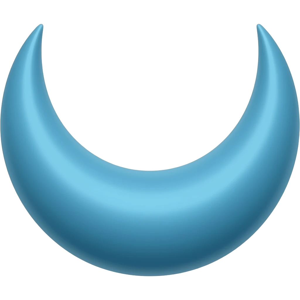 Mavi korna hmym emoji