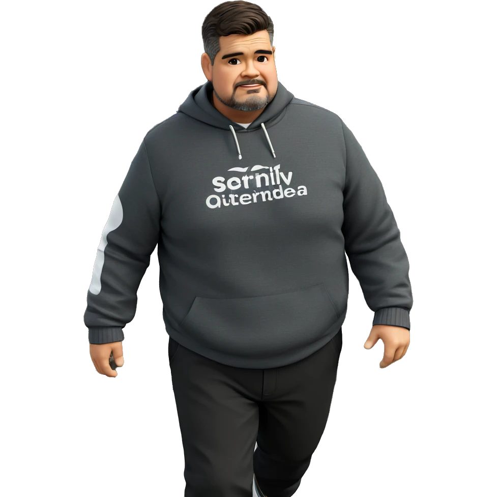 mature male walking outdoors emoji