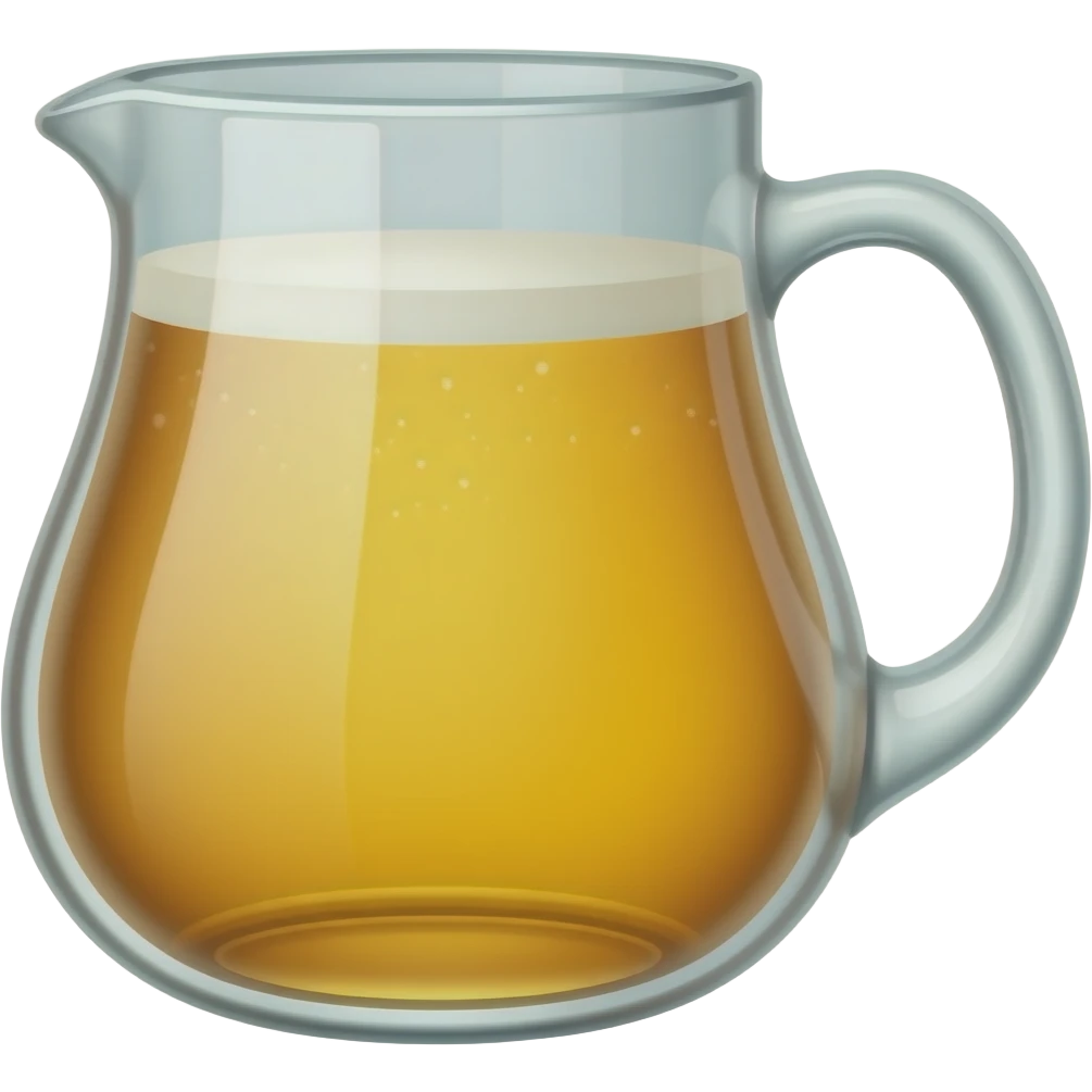 pitcher of beer emoji