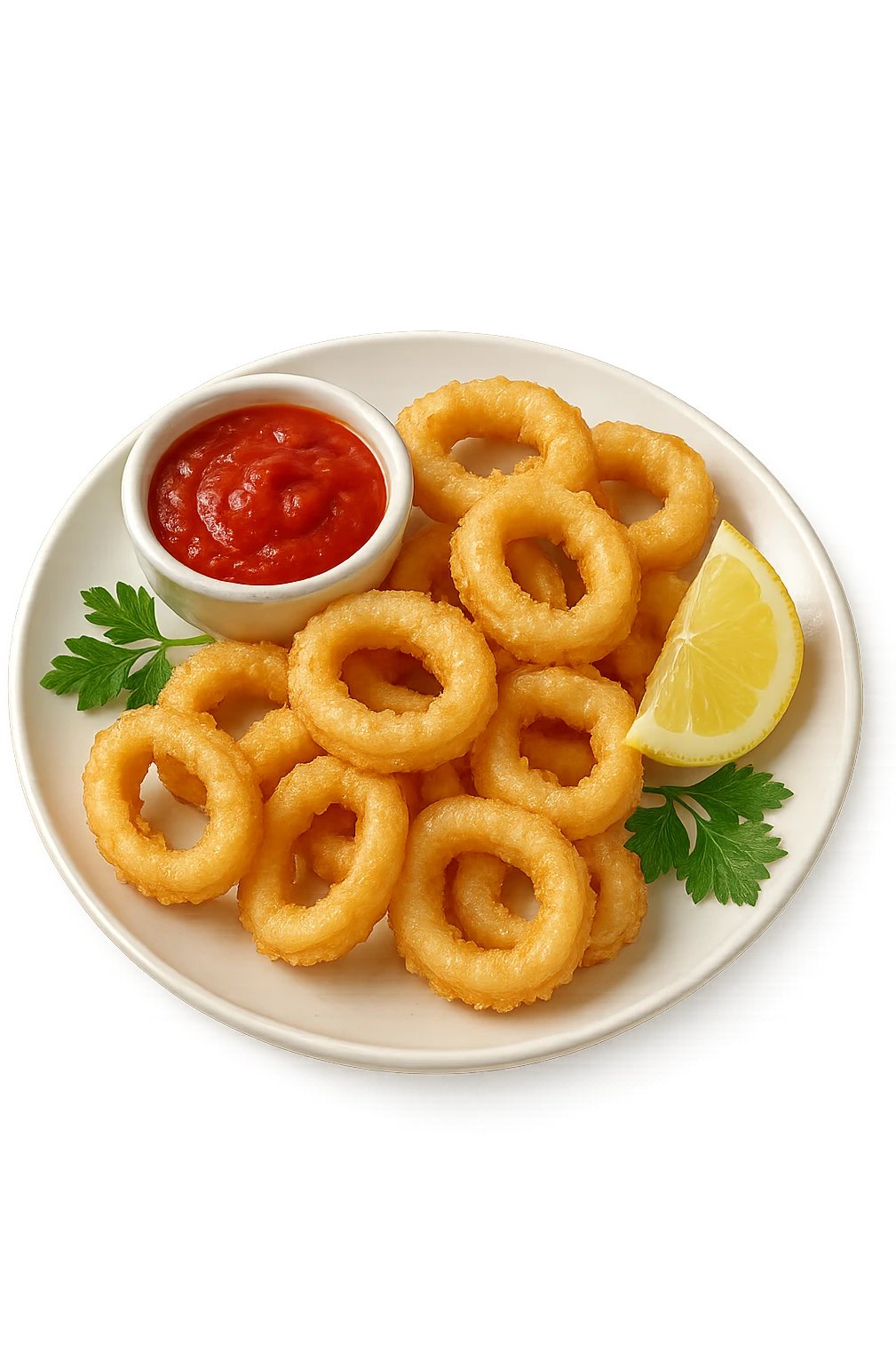 Calamari su un piatto emoji