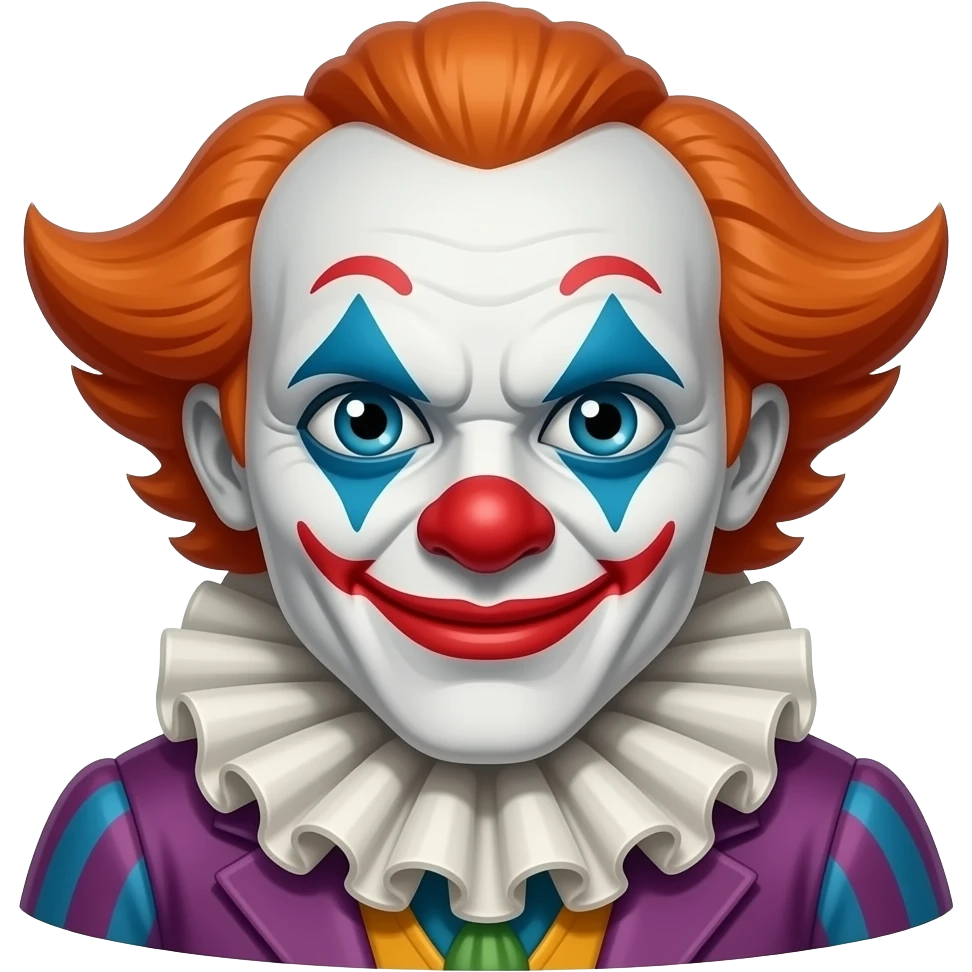 penniwise one eyeball pointing left and one eyeball pointing right emoji