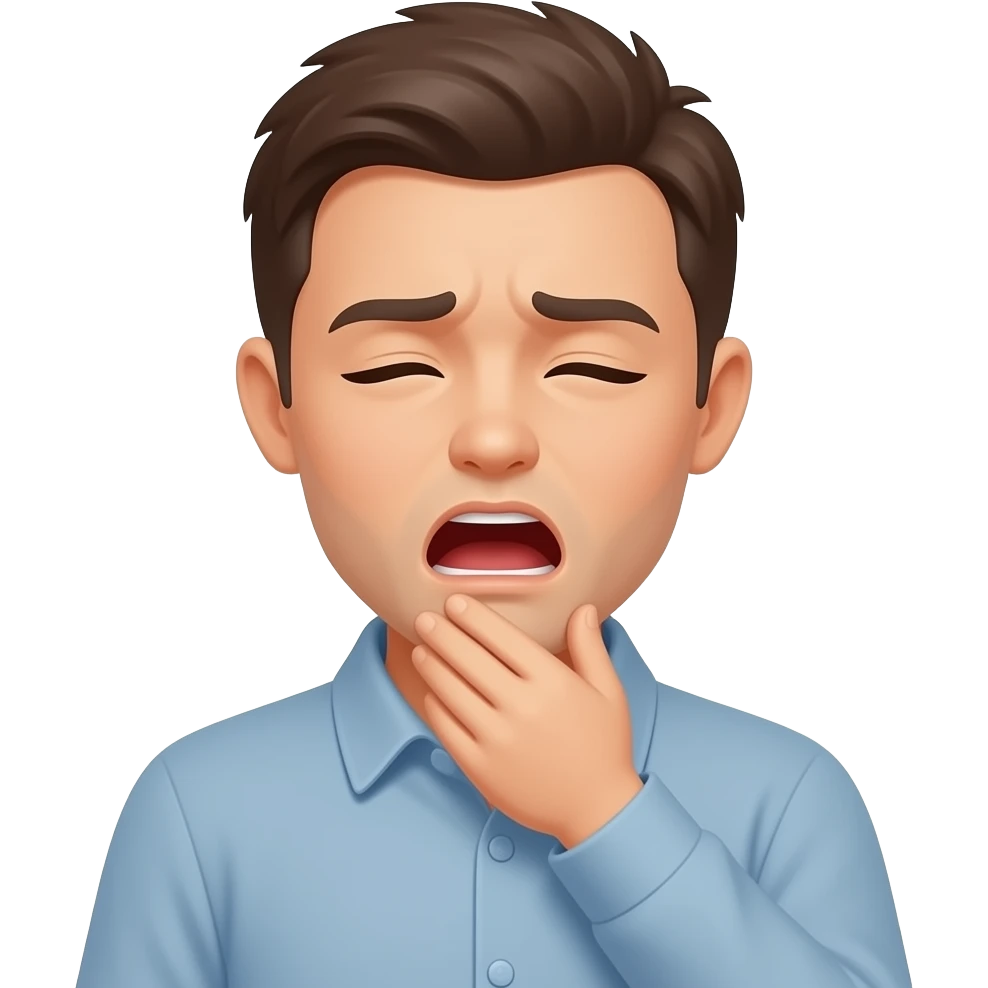 My throat is dry. I can't stop coughing. emoji