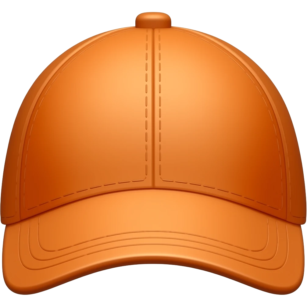 Orange cap emoji