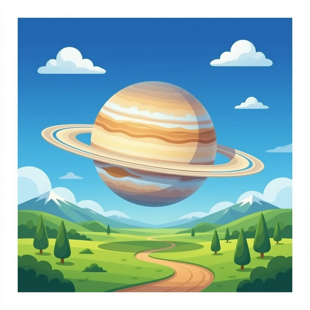 Urano planeta emoji