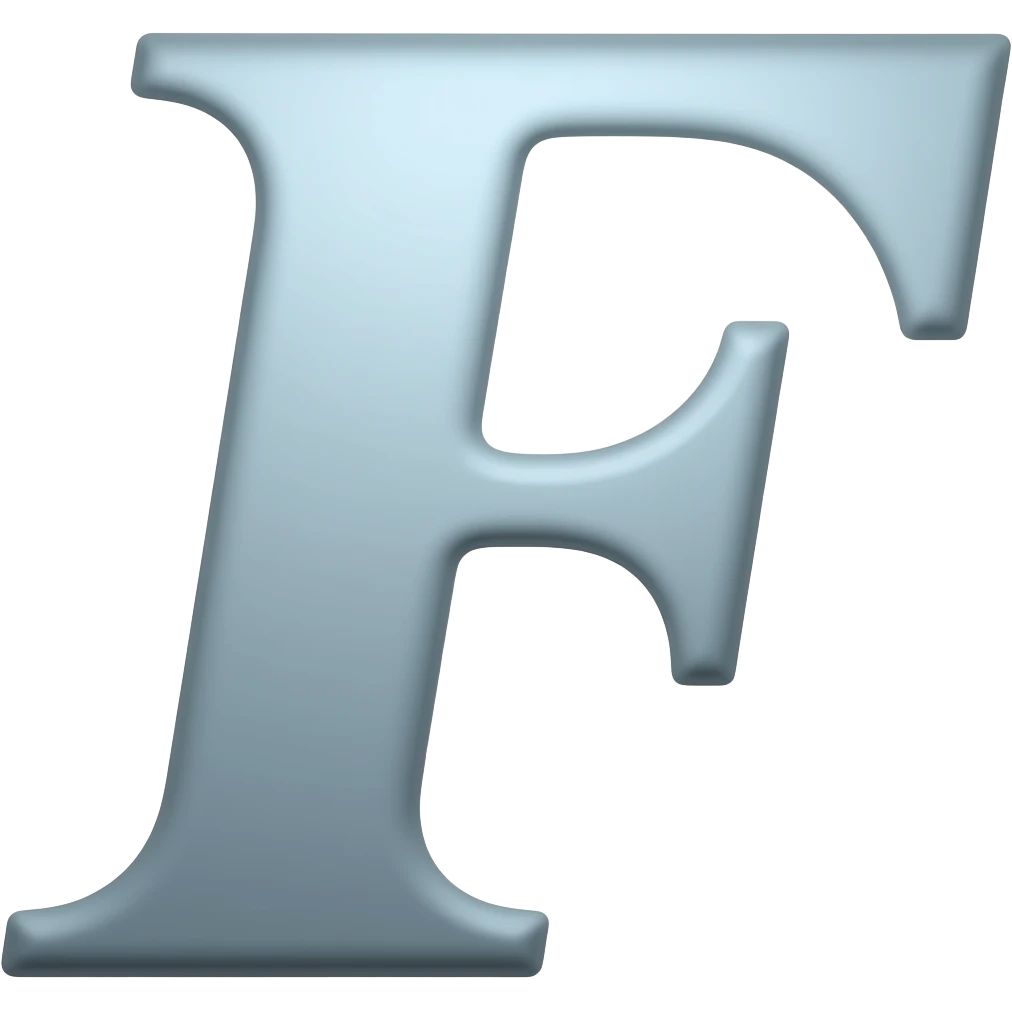 🦅El mismo emojis del mismo tamaño solo  poner la letra F emoji