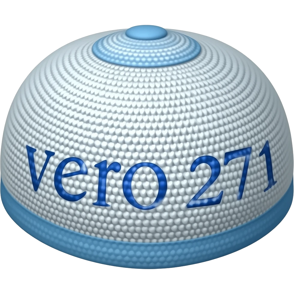creami una kippah ebraica  con scritto "vero 271" emoji