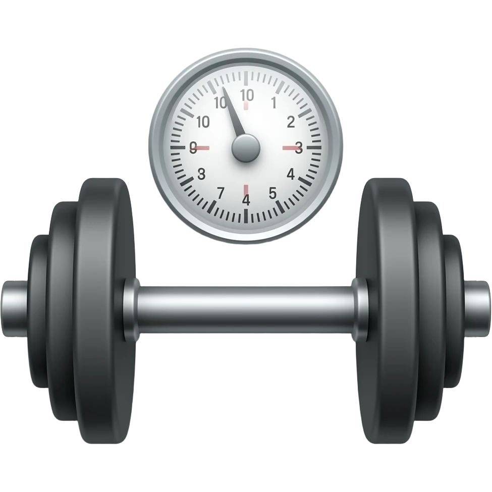 favicon for weight and gym tracker emoji