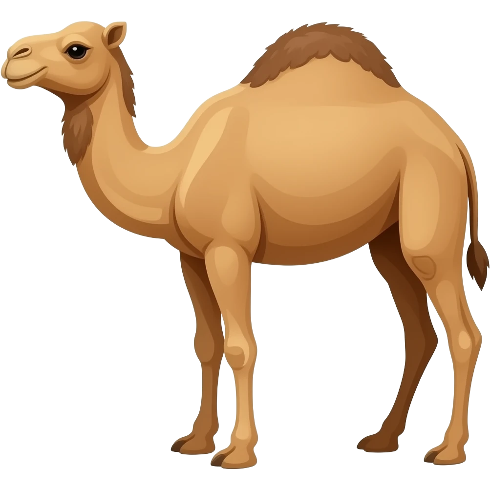 CREA UN EMOJI DE UN CAMELLO emoji