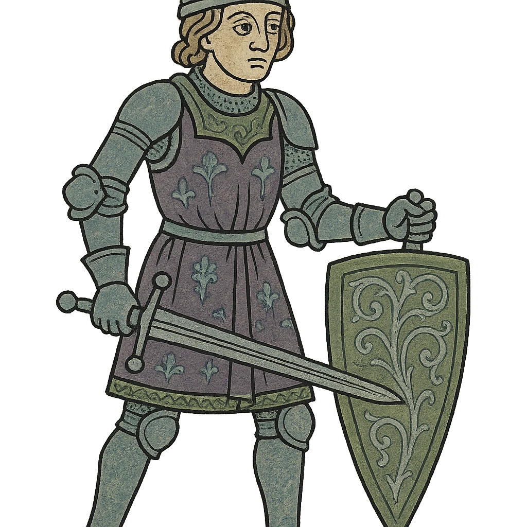 knite in a armor emoji