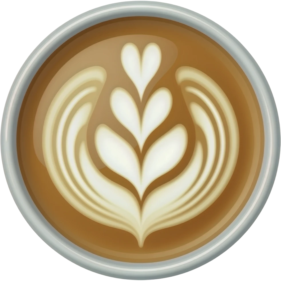 Match latte new design not copied emoji