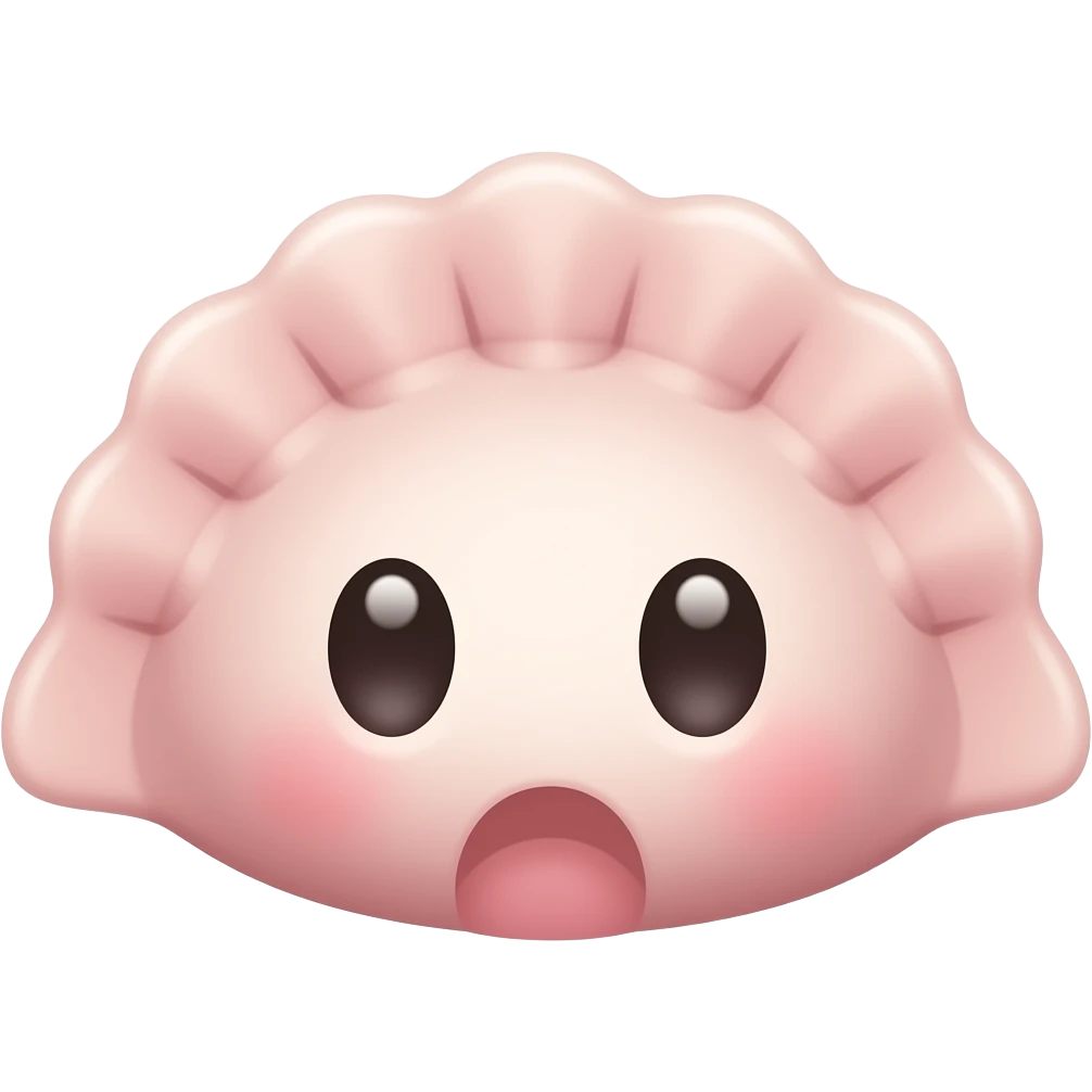 Cool Pink Chinese food emoji