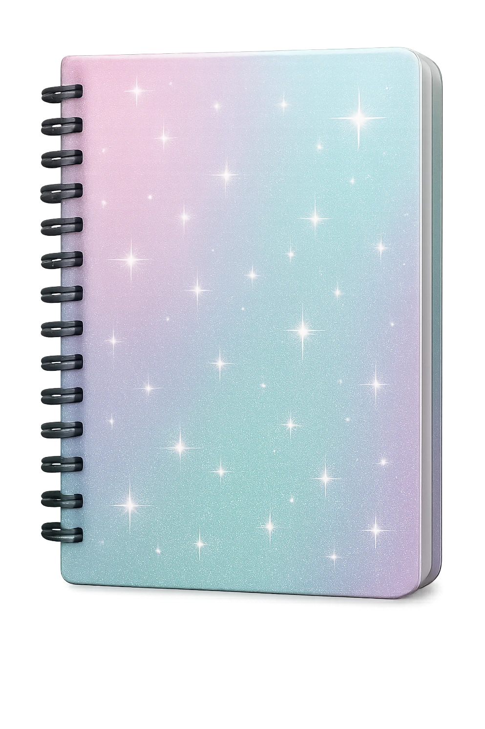 sparkly pastel notebook emoji