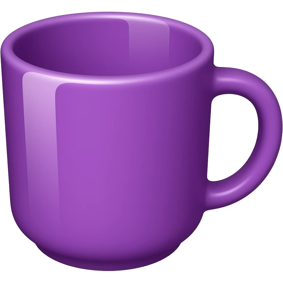 cup violet emoji