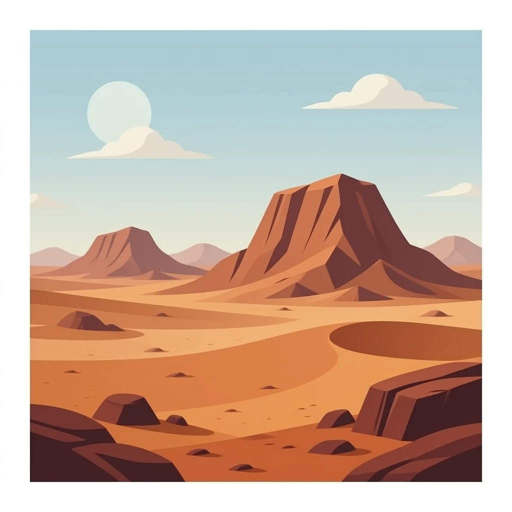 Mars without background emoji