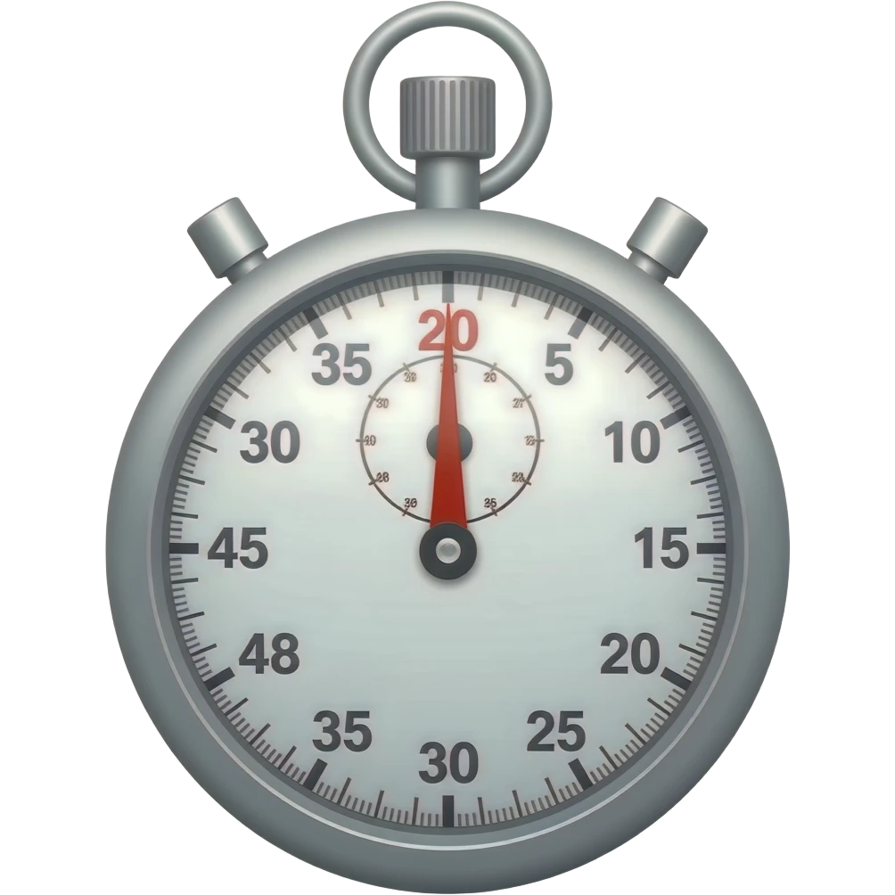 App logo for my app that works as a cronometer emoji