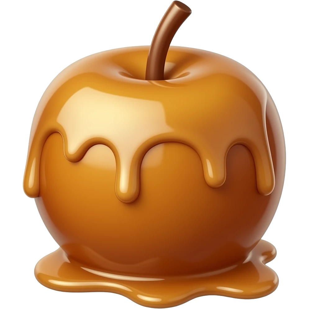Candy apple emoji
