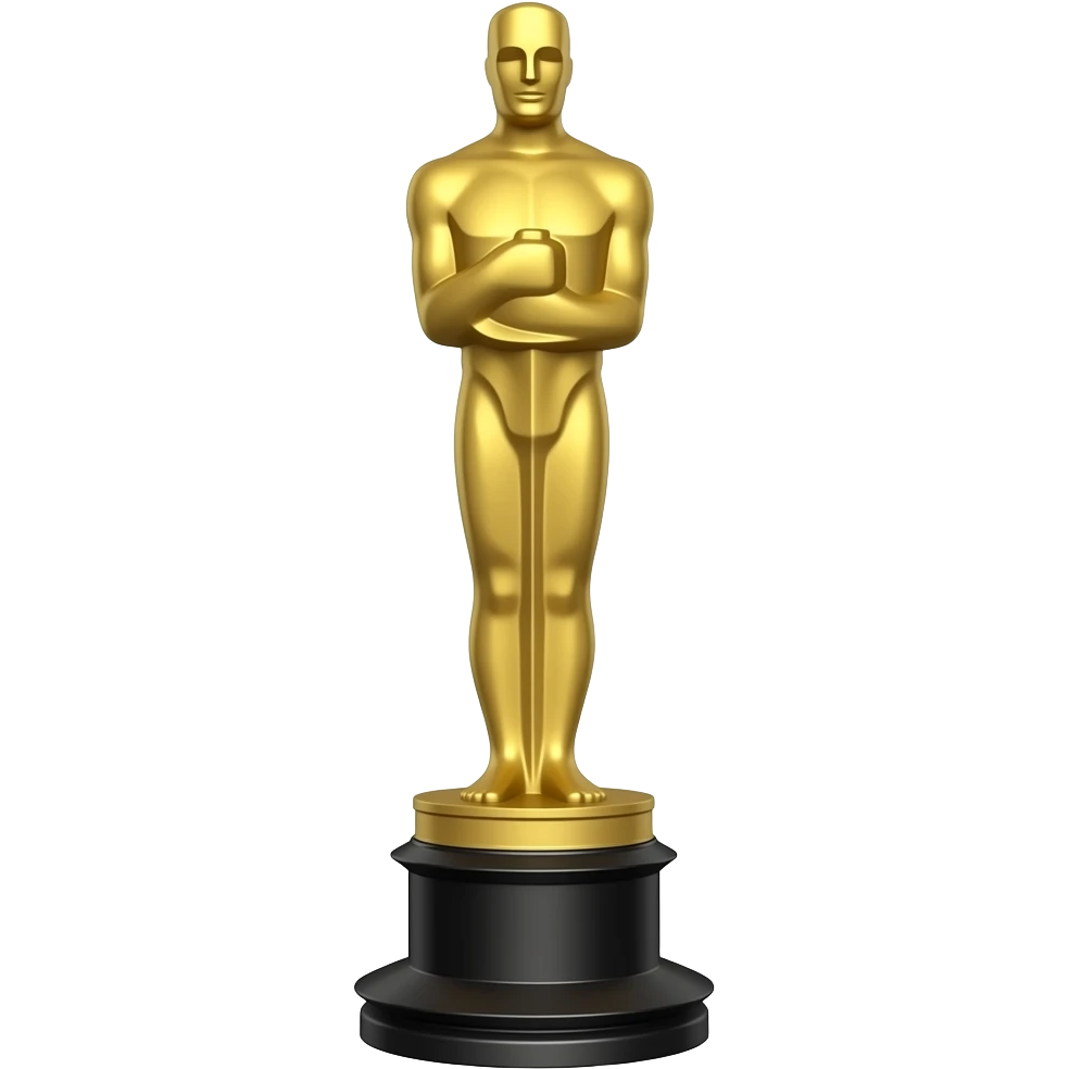 Estatueta Oscar emoji