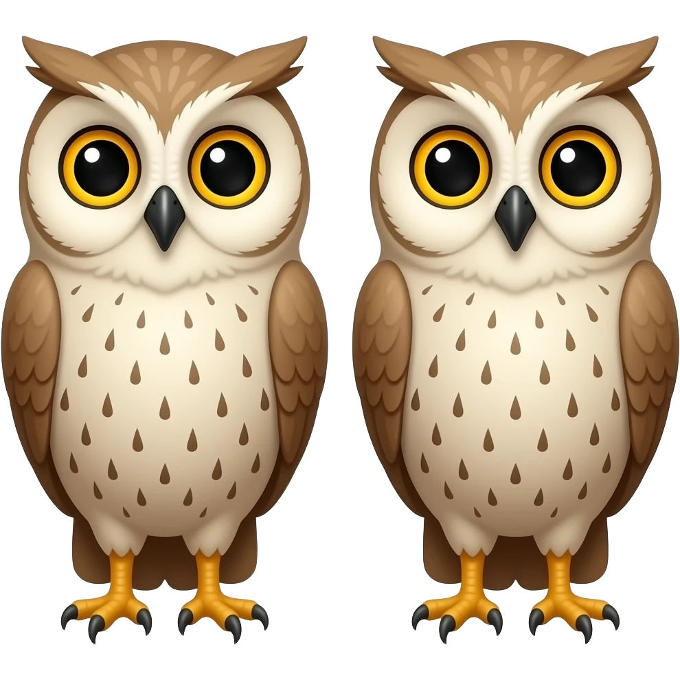 2 Owls emoji