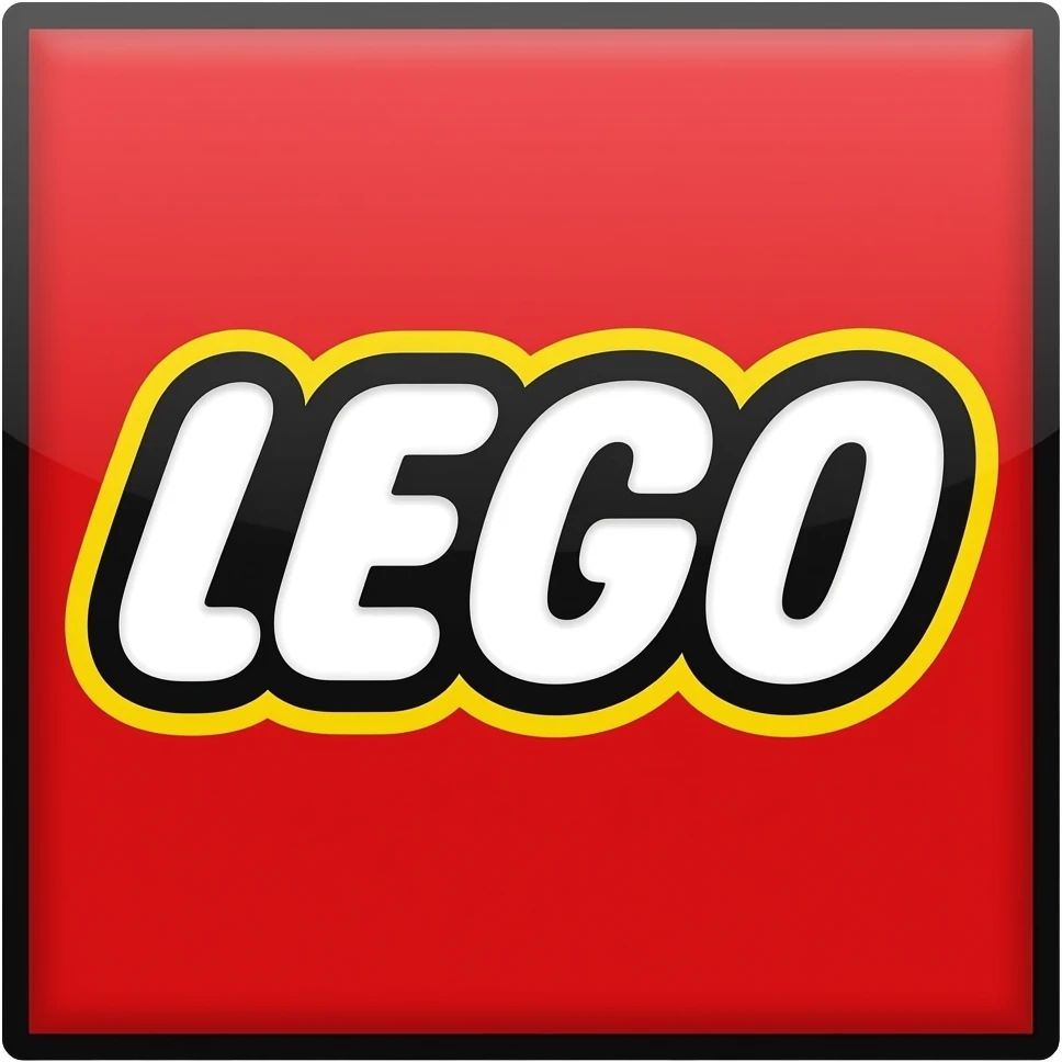 Lego sign red emoji