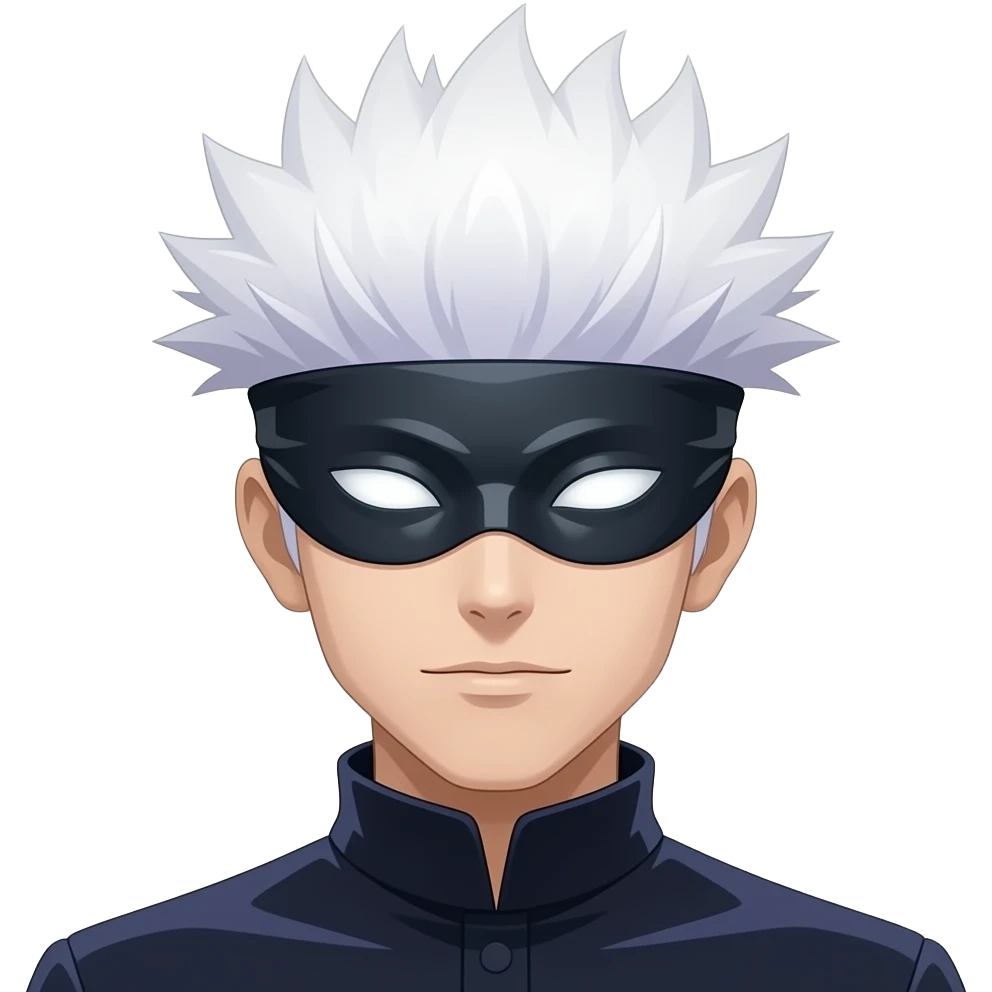 Glowing Eyes like gojo emoji