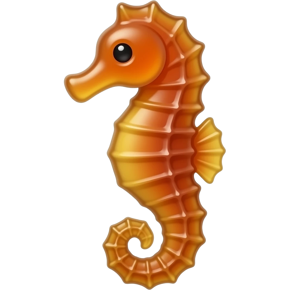 Gummy seahorse emoji