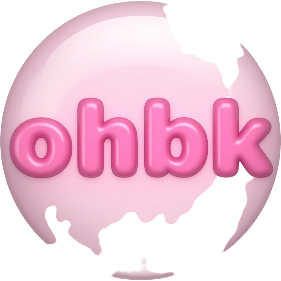 "S l i k k" in pink cute bubble letters emoji