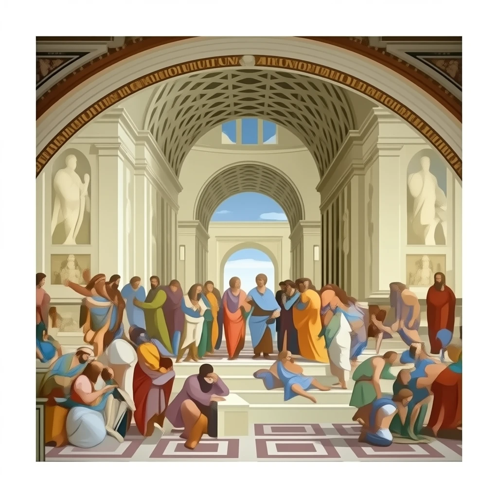 school of athens emoji