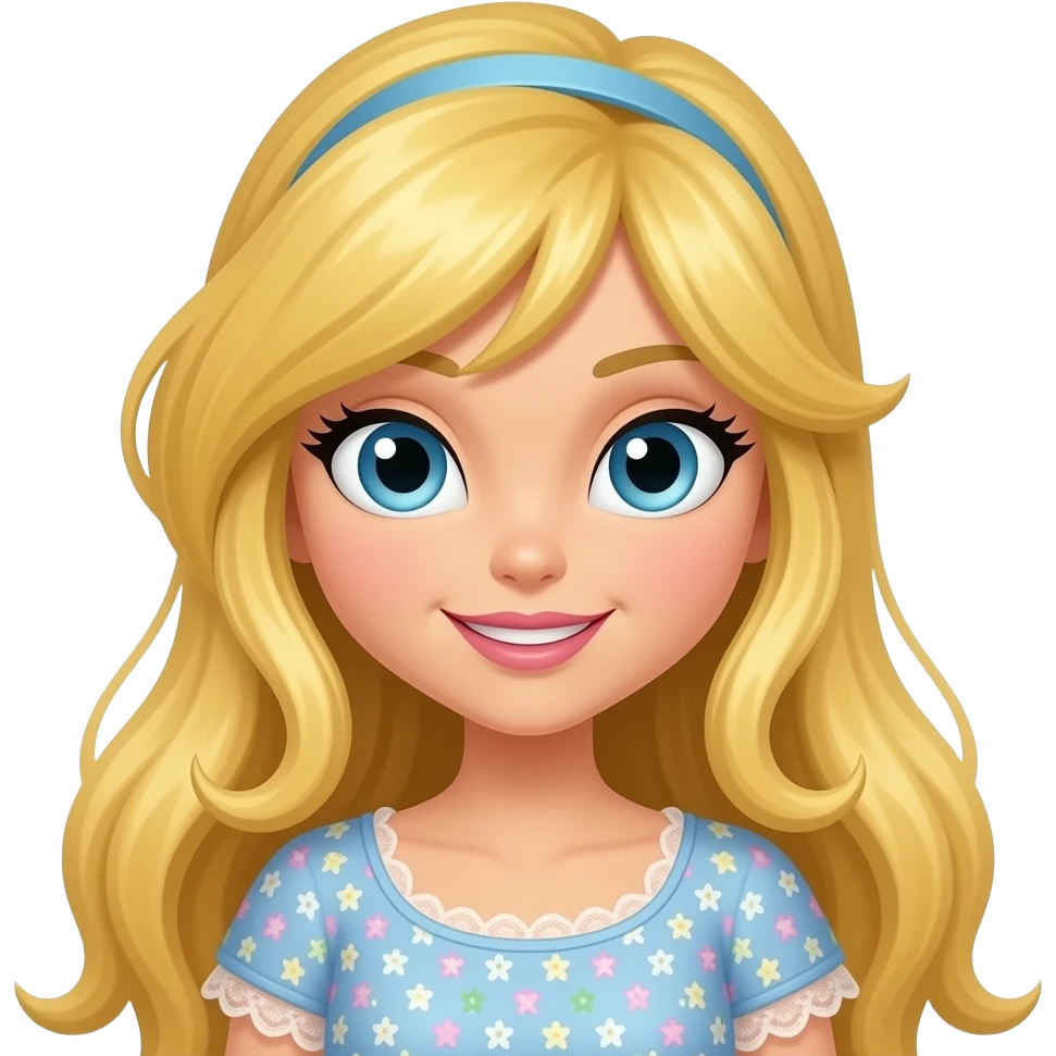 Winx karakteri Bloom emoji