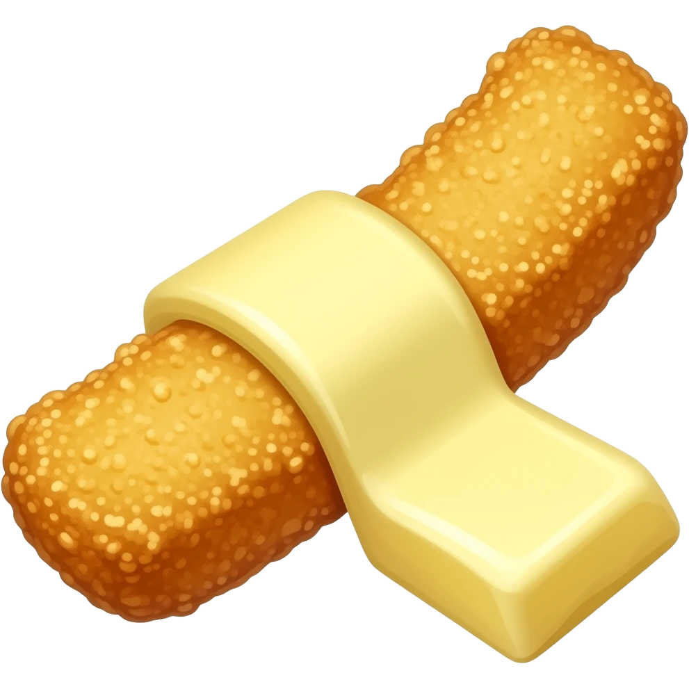 fried stick of butter emoji