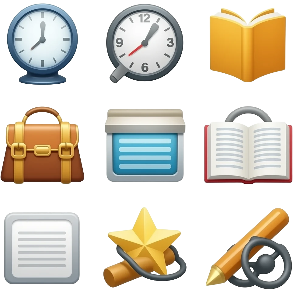 20 emjis de educación emoji