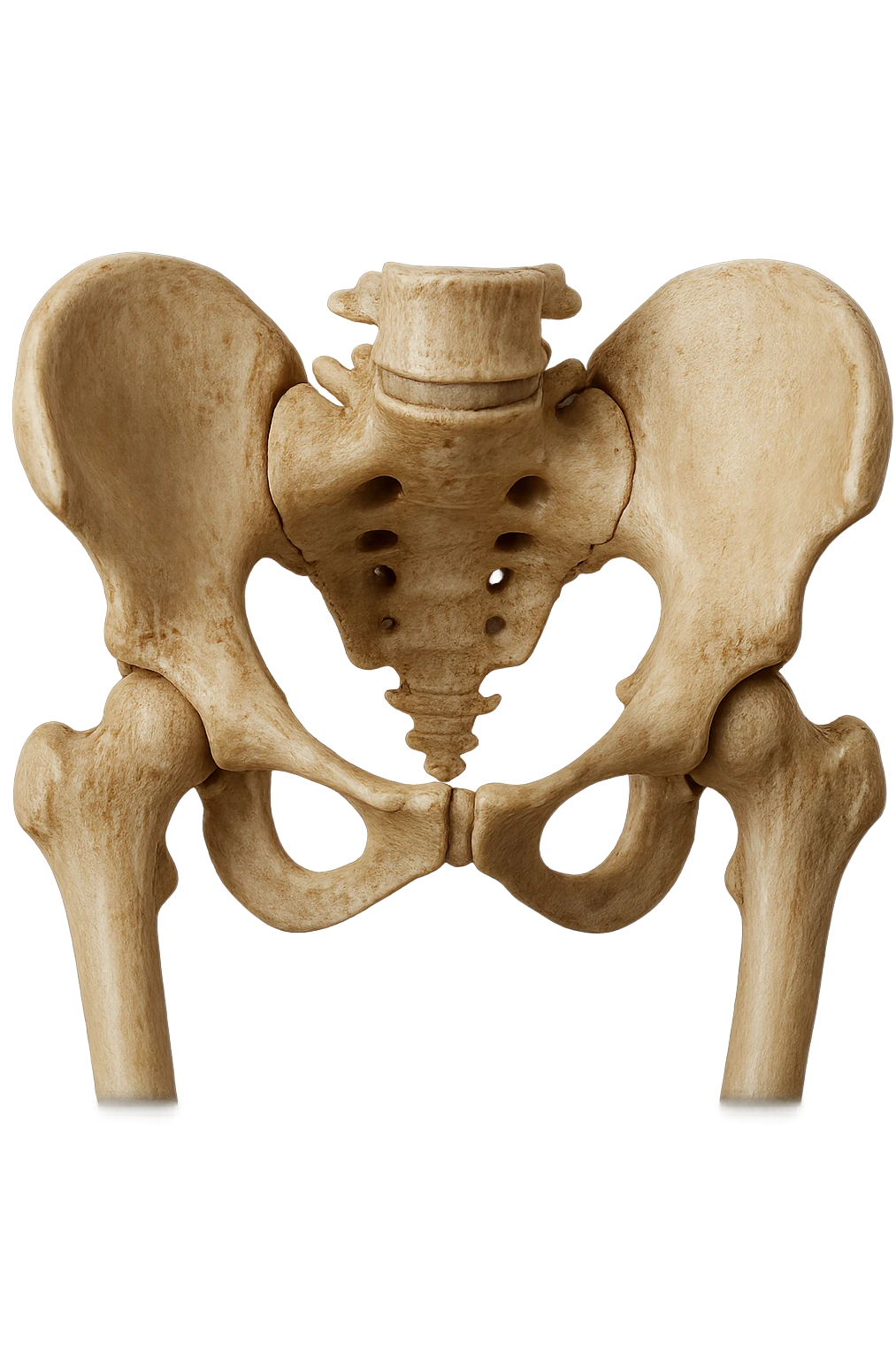 anche di un bacino umano anatomiche realistiche in 3d, iperrealistica in 3d emoji