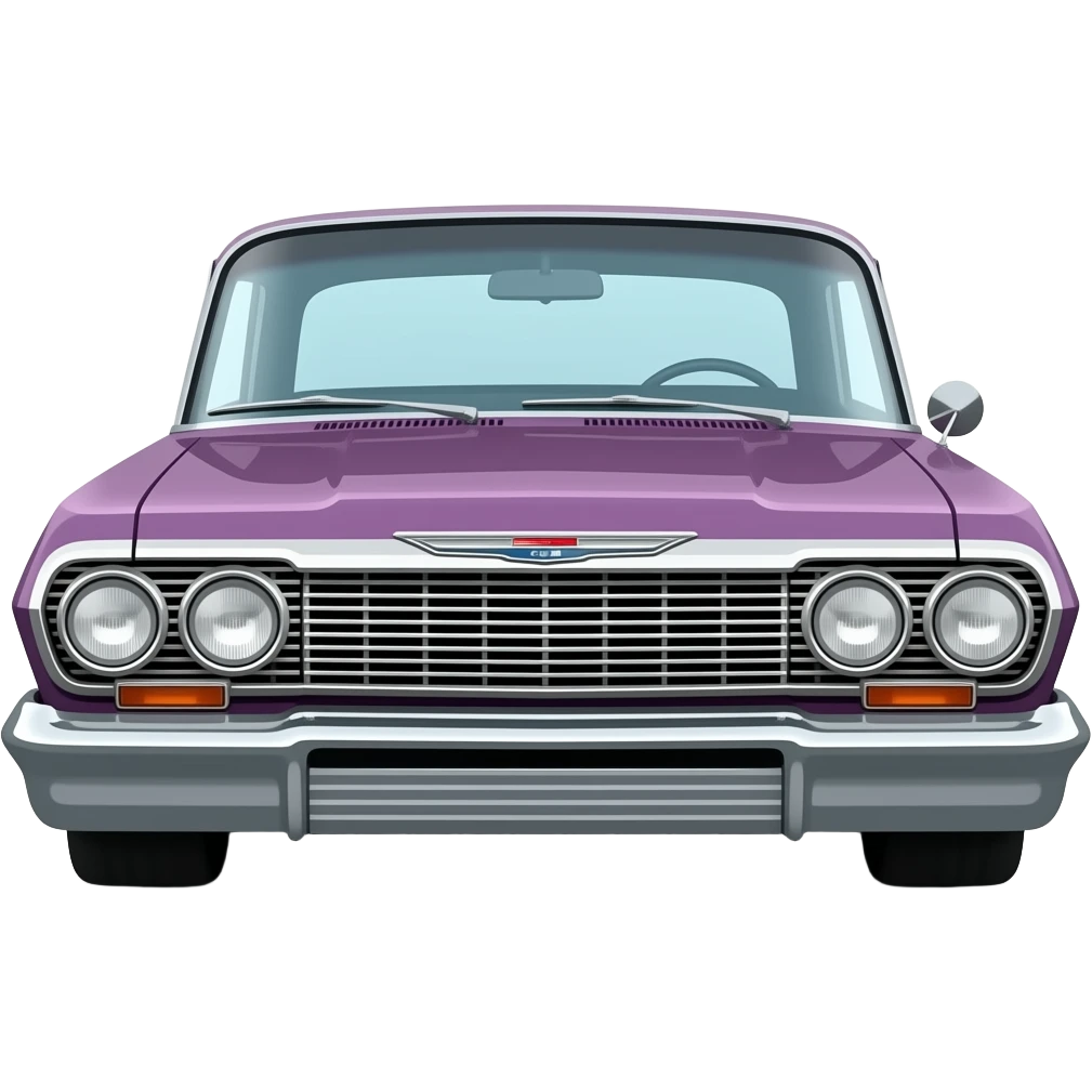 A 1964 Chevy Impala Lowrider emoji