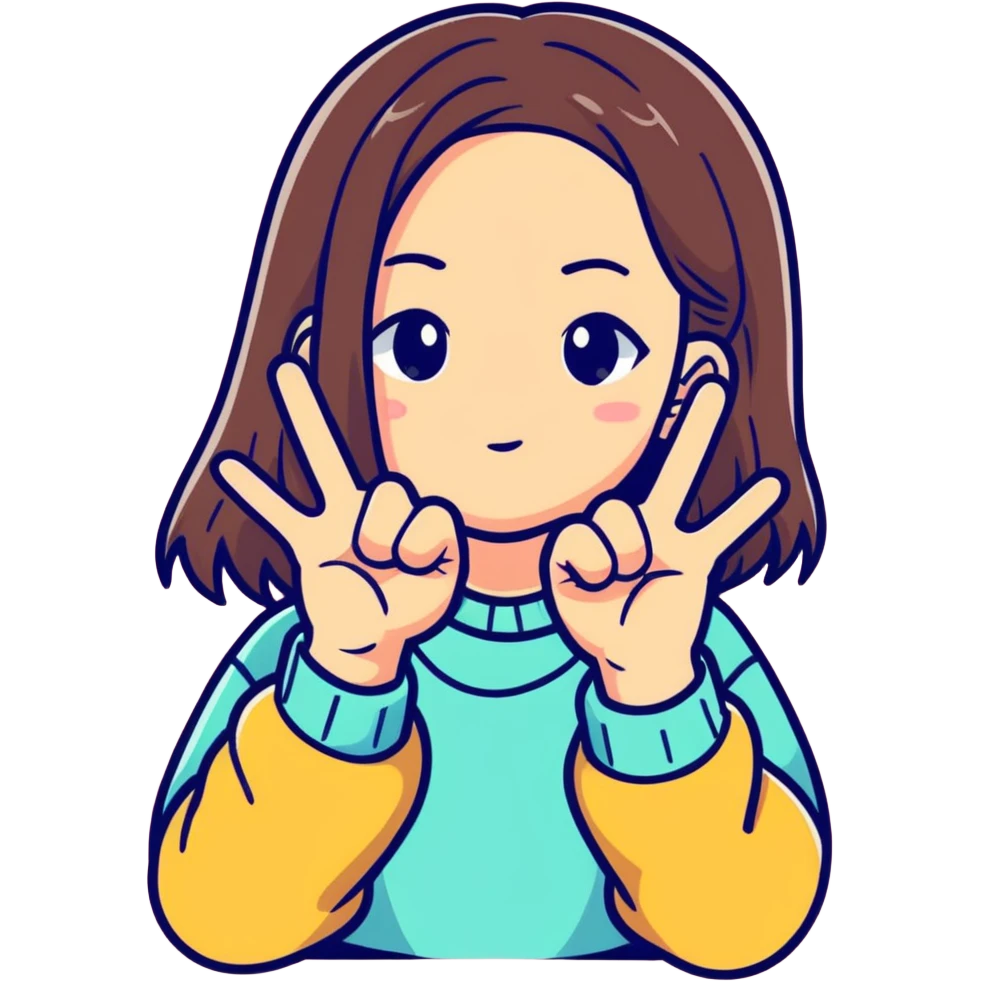 girl with snap fingers emoji