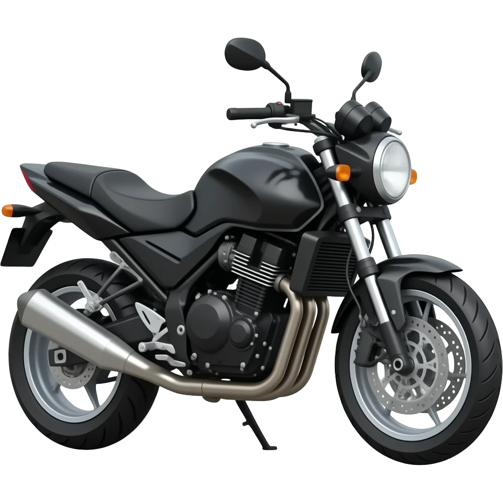 black moterbike emoji
