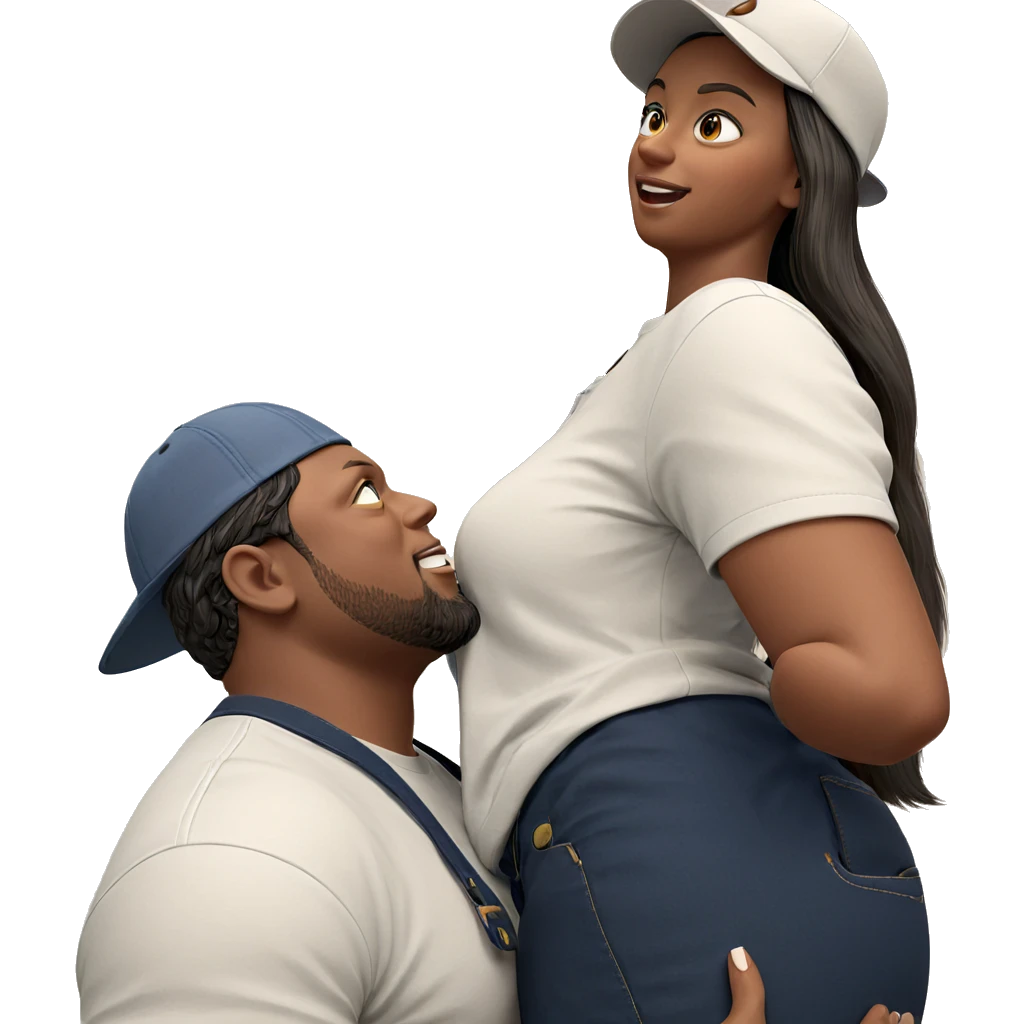 stylish couple in casual attire emoji