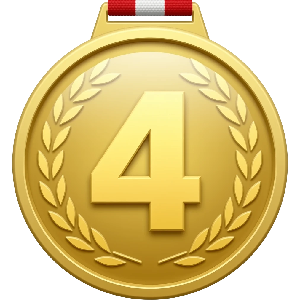 4th Place Medal emoji