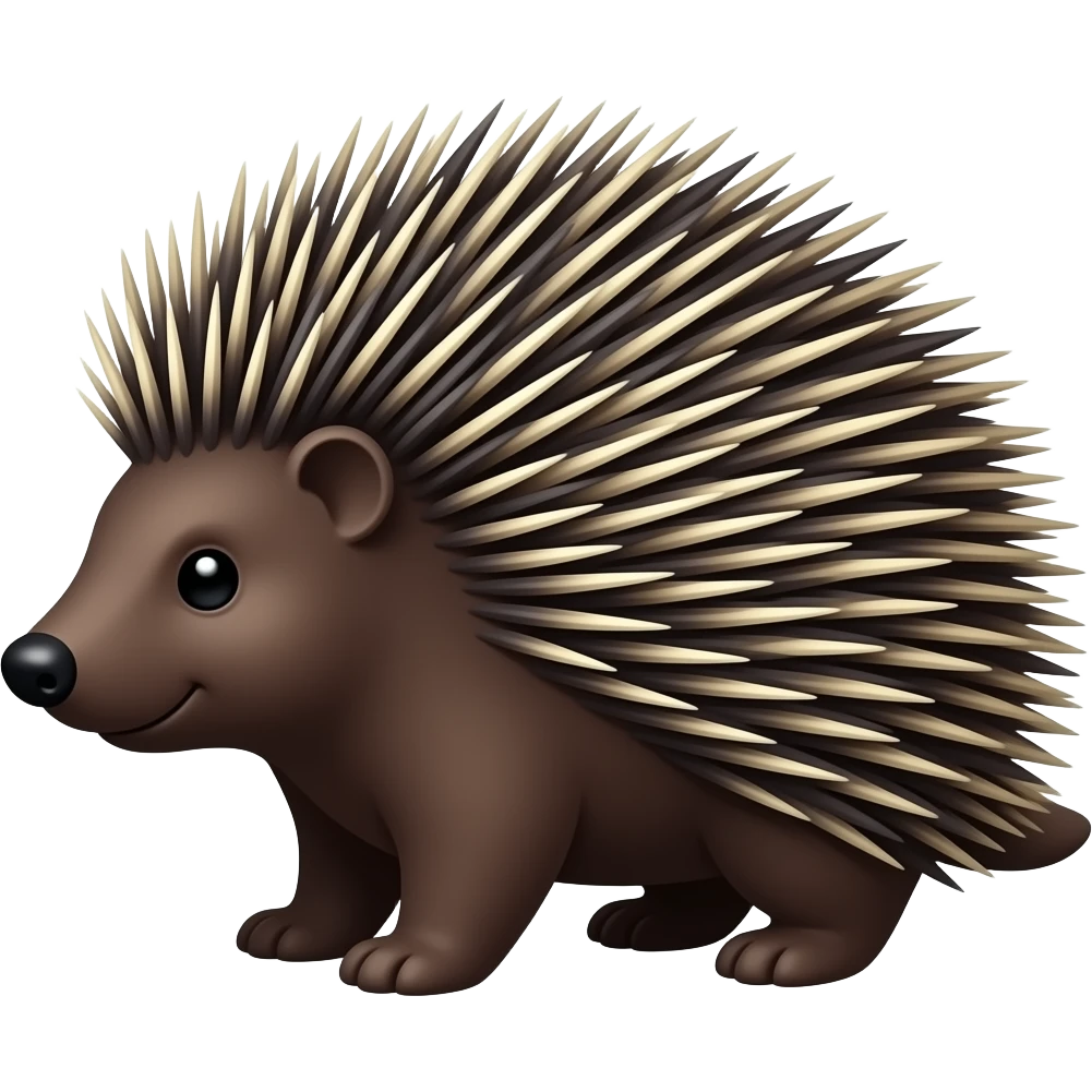 porcupine emoji