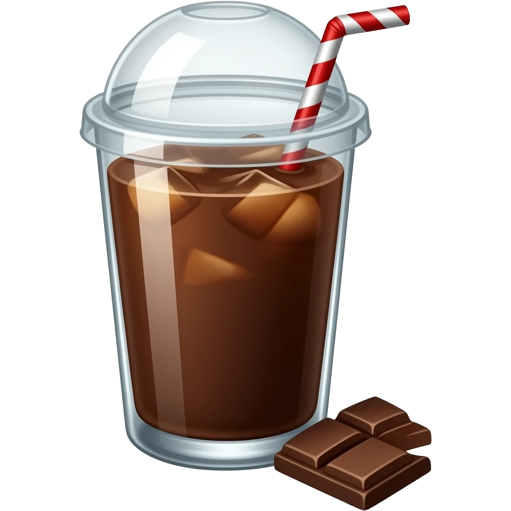 Chocolate drink emoji
