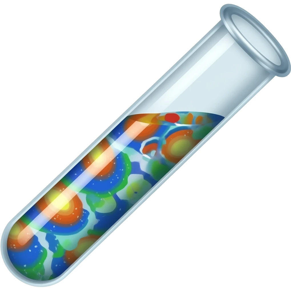 experiment glass emoji