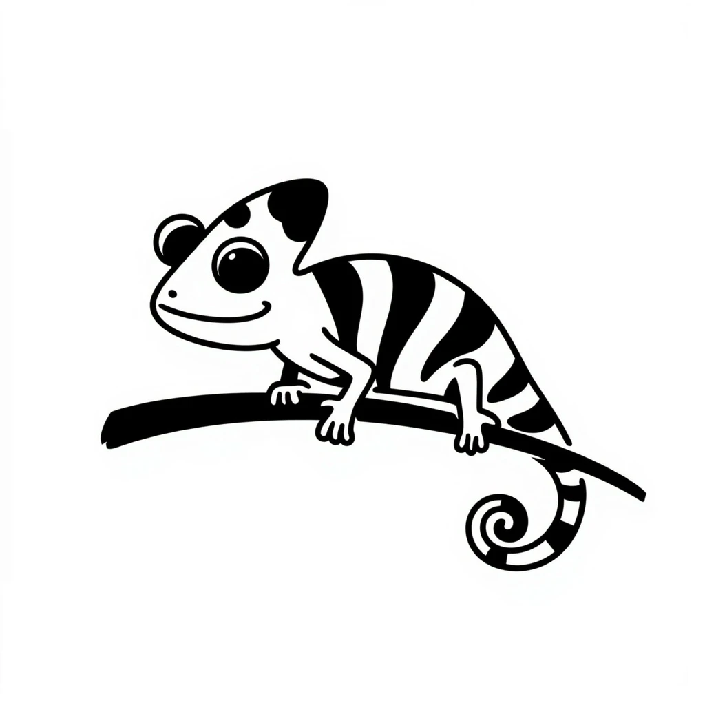 Chameleon emoji