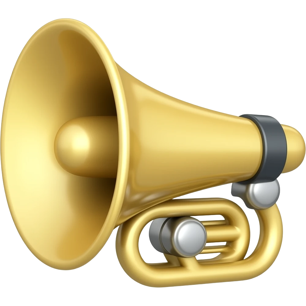 Klaxon car horns emoji