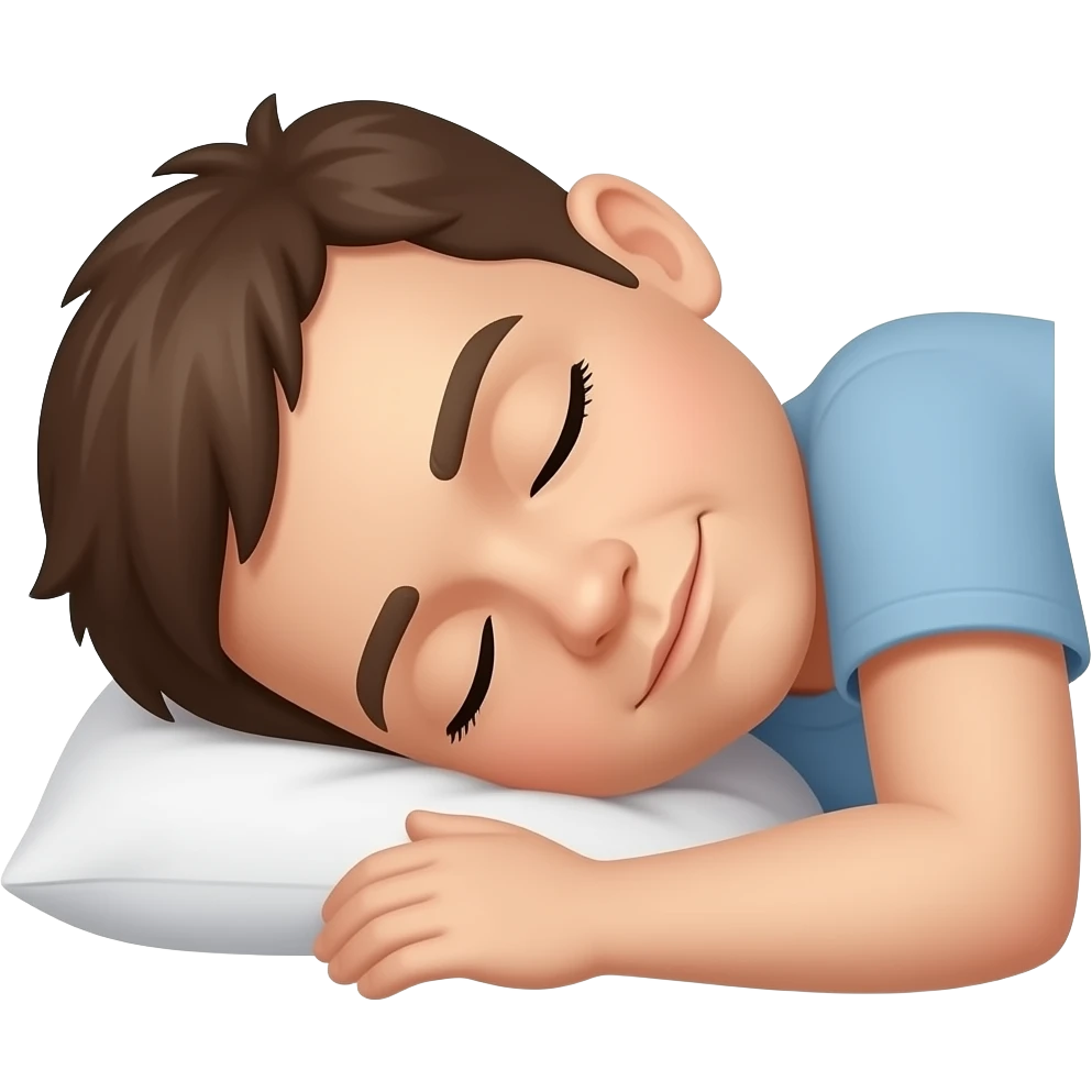 Going to sleep emoji