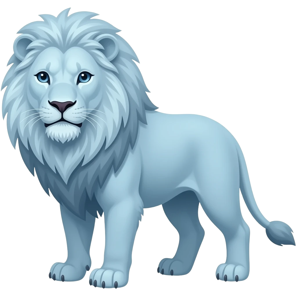 Ice Lion emoji