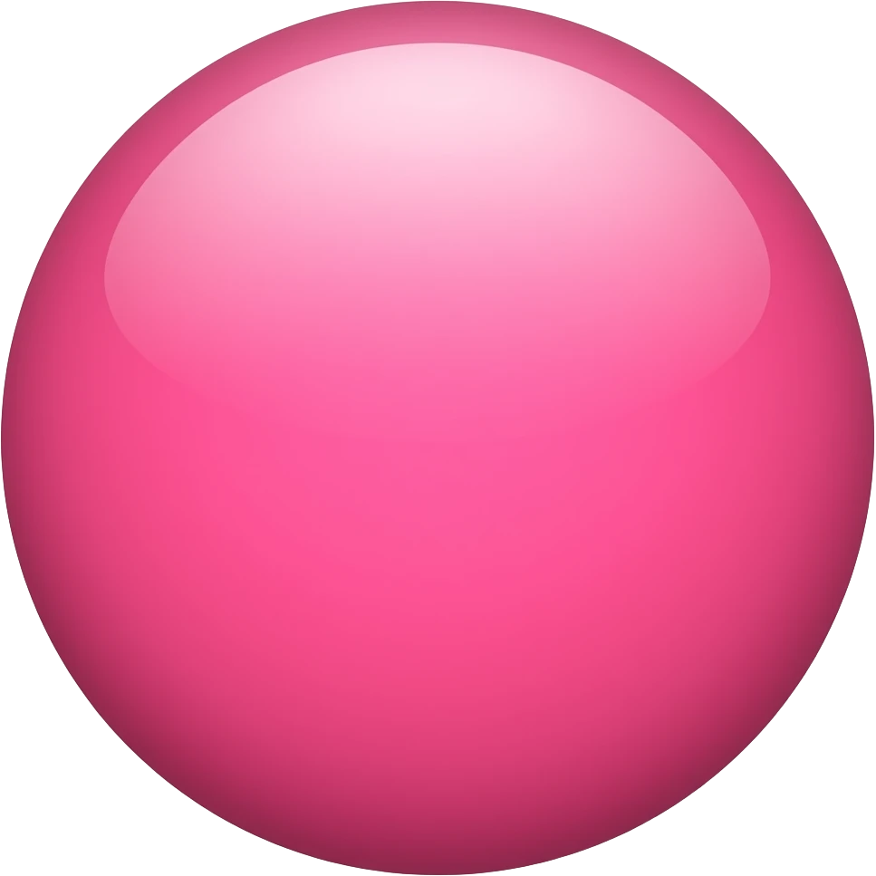 Kreis pink ohne rand ohne Spiegelung emoji