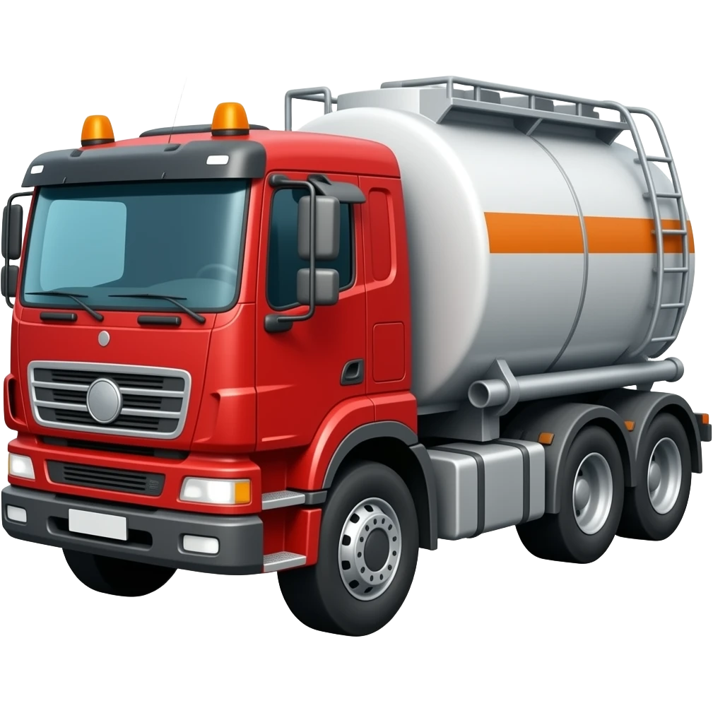 Gas tank truck emoji