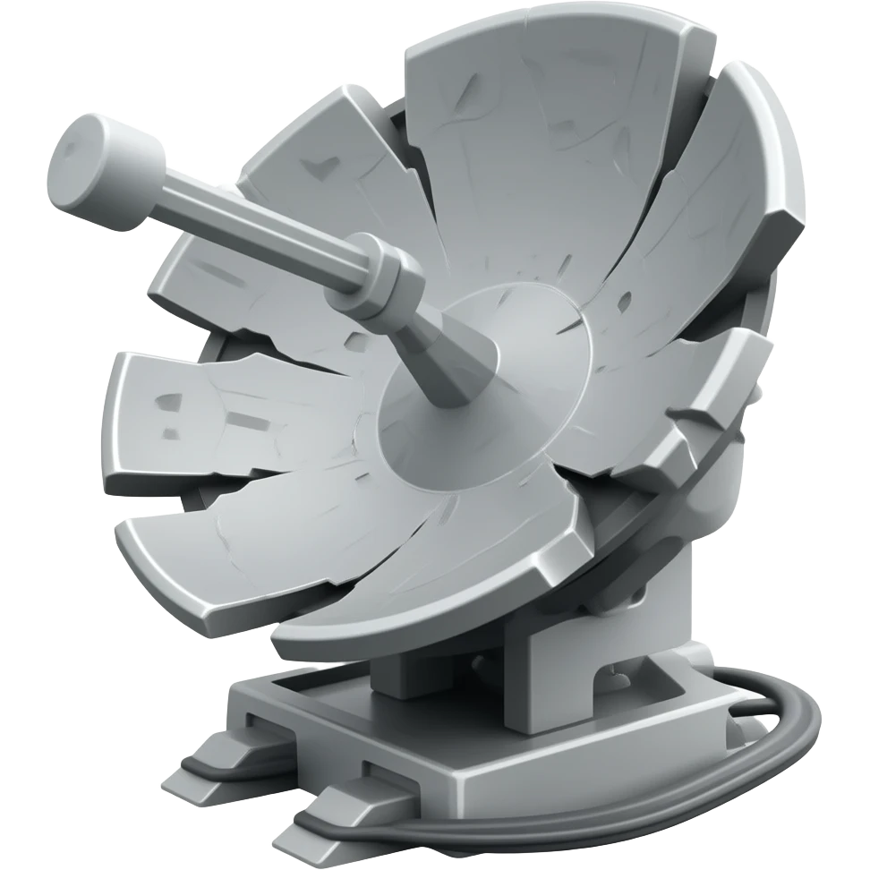 雷达被炸了 emoji