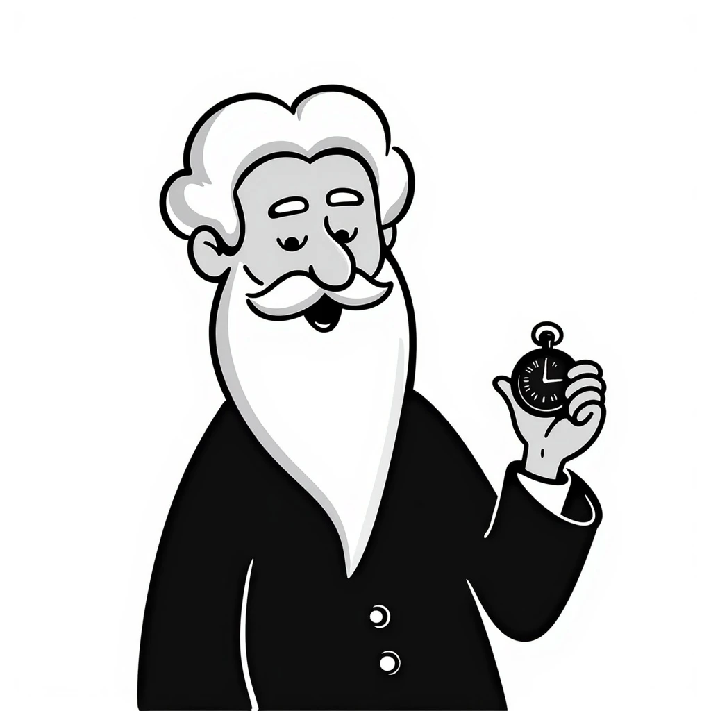 grandfather with a white beard emoji