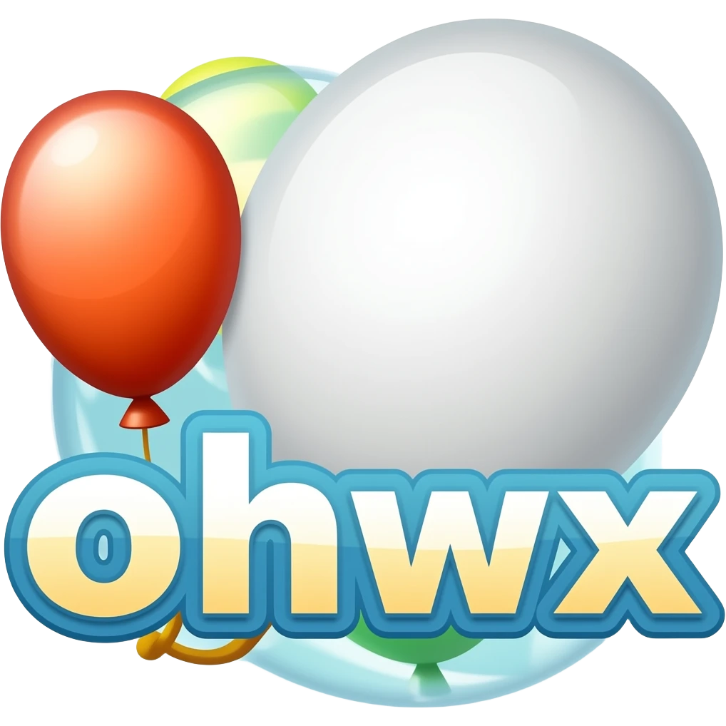 App logo for my game app that is about balloon shooting emoji